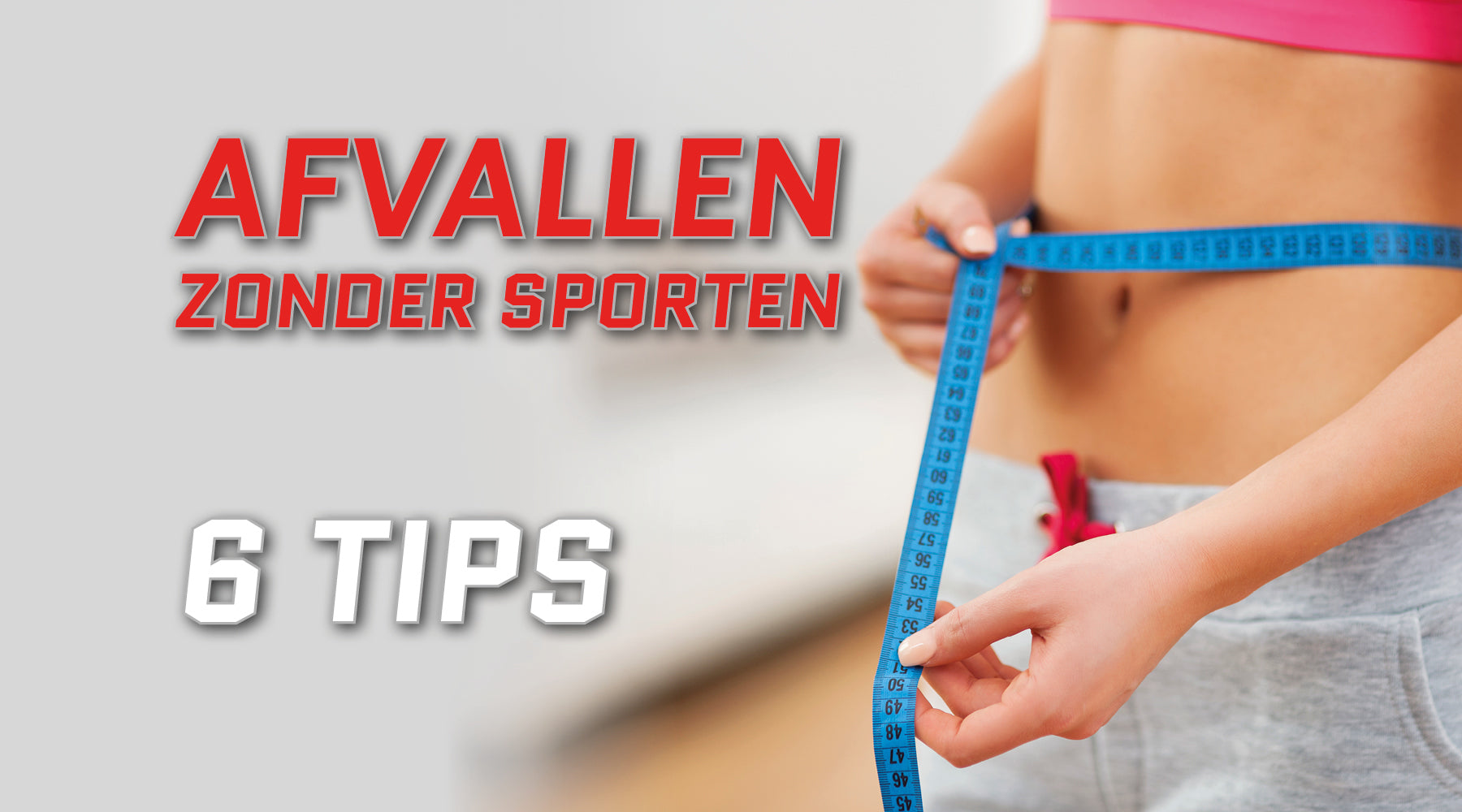 Afvallen zonder sporten banner image