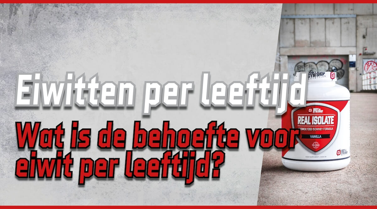 eiwitbehoefte per leeftijd uitgelichte afbeelding