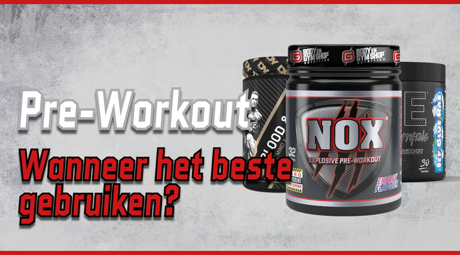 Wat is Pre Workout en wat is de werking? BGS Nutrition