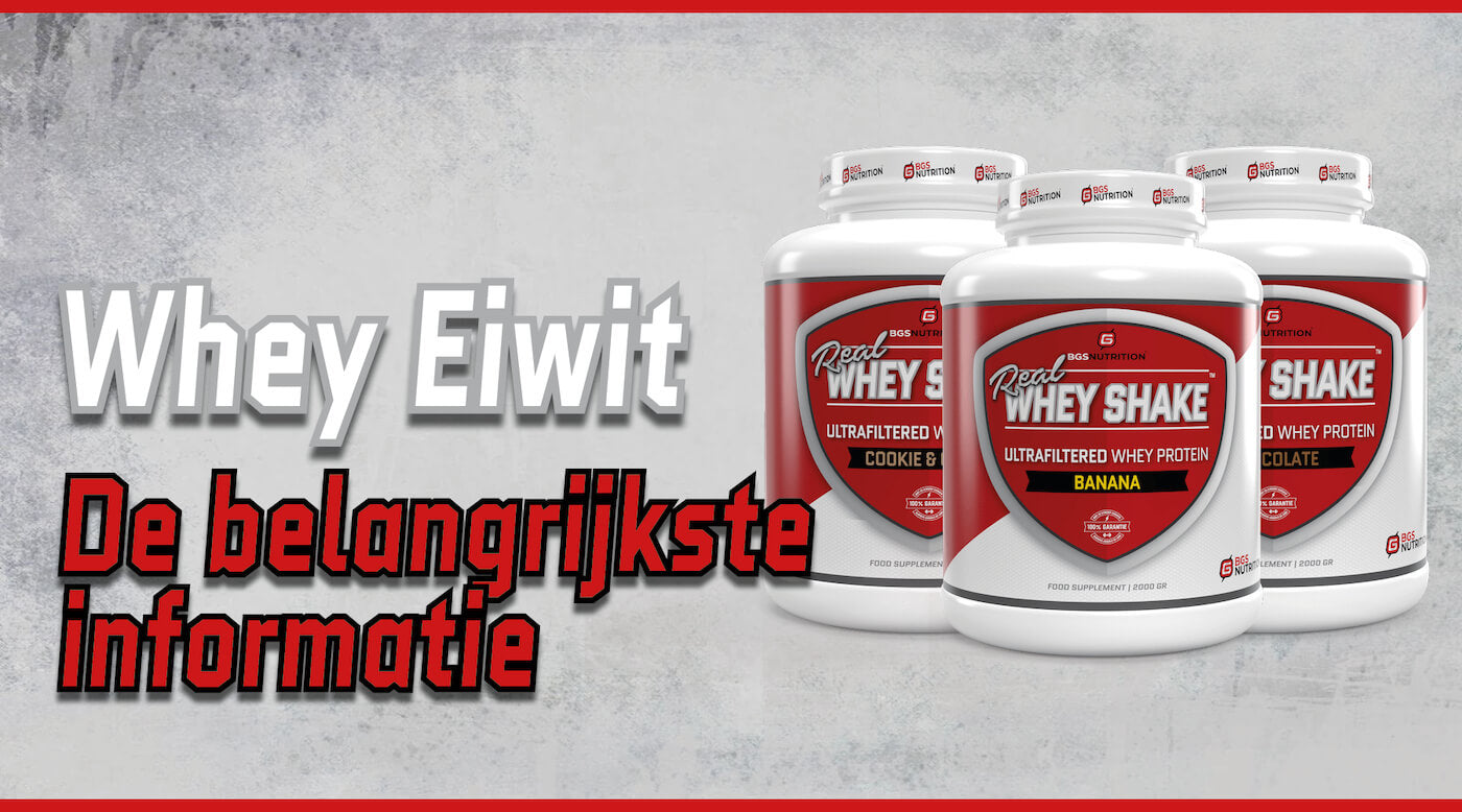 Whey-eiwit: Alles wat je moet weten