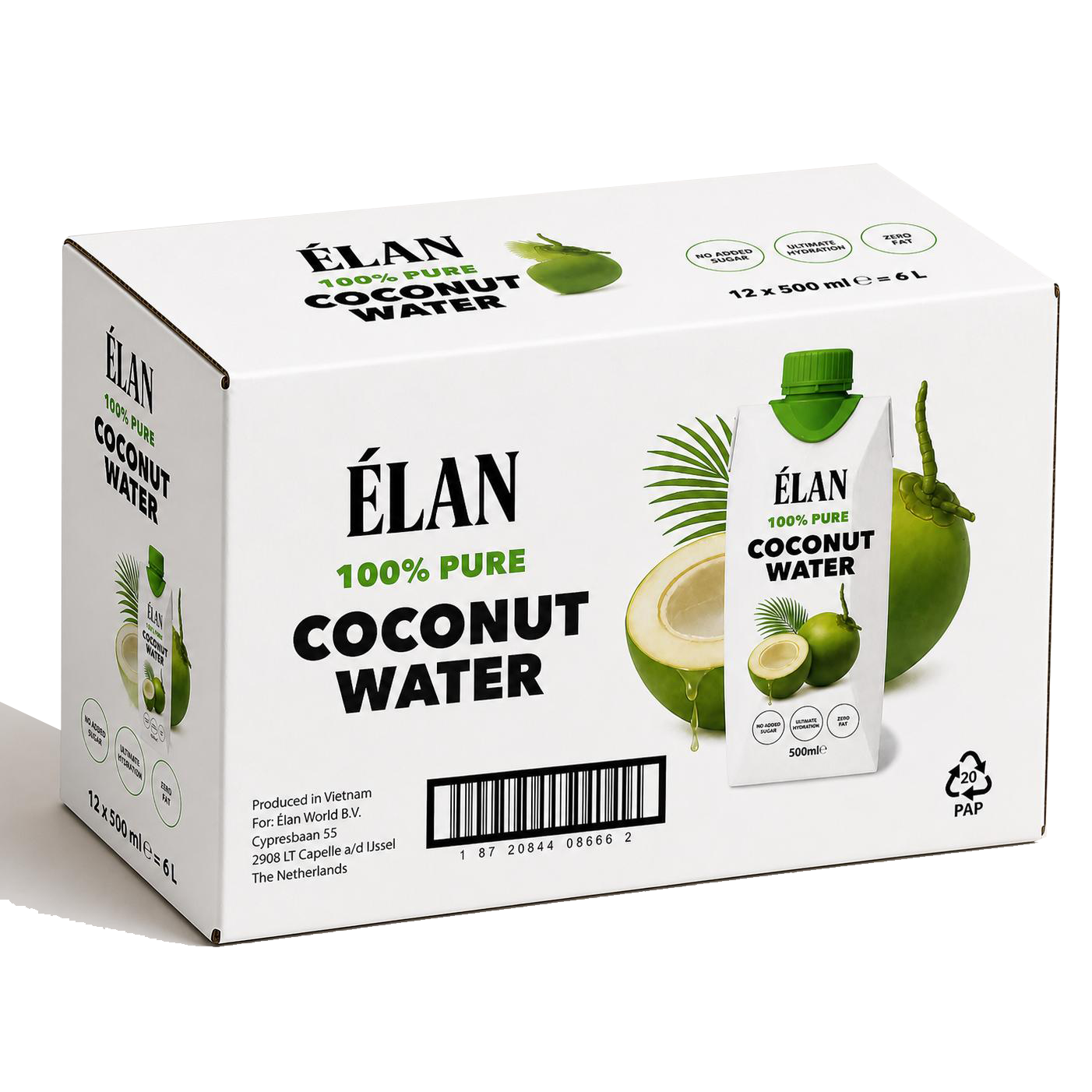 Elan kokoswater