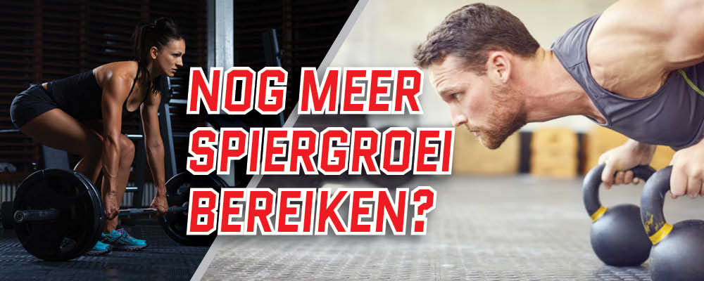 Meer spiergroei door dropsets