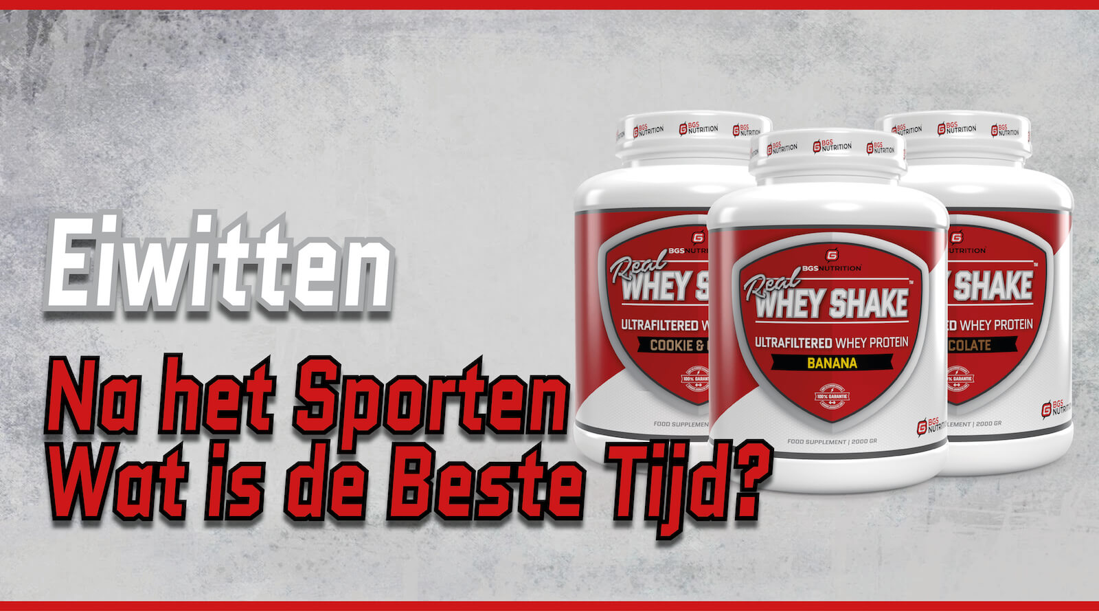 Eiwitten na sporten | De beste tijd voor eiwitten