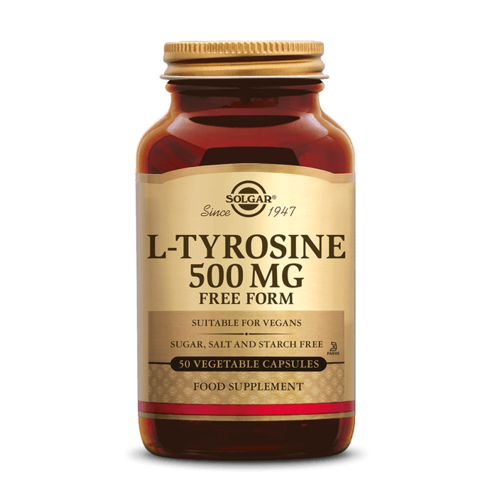Solgar Vitamins - L-Tyrosine (Vrije Vorm)