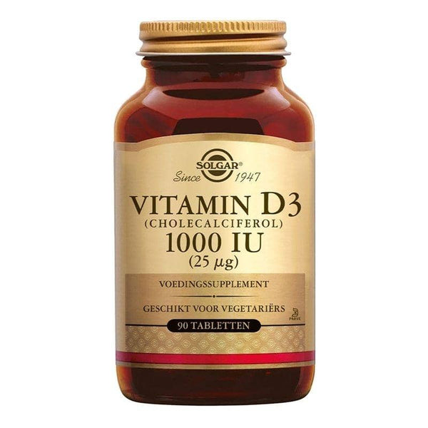 Solgar Vitamins - Vitamin D3 1000 IU (Tabletten)