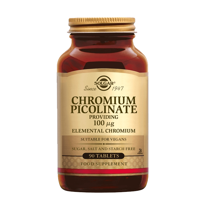 Solgar Vitamins - Chromium Picolinate 100 µg