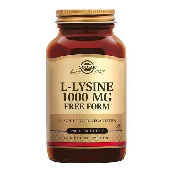 Solgar Vitamins - L-Lysine 1000 mg (vrije vorm) - Lysine